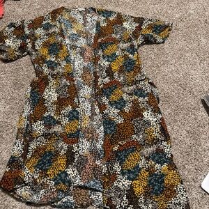 Multicolor Women's Tunic Top